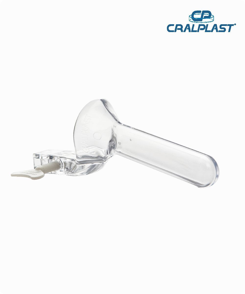 Espéculo vaginal descartável não estéril médio